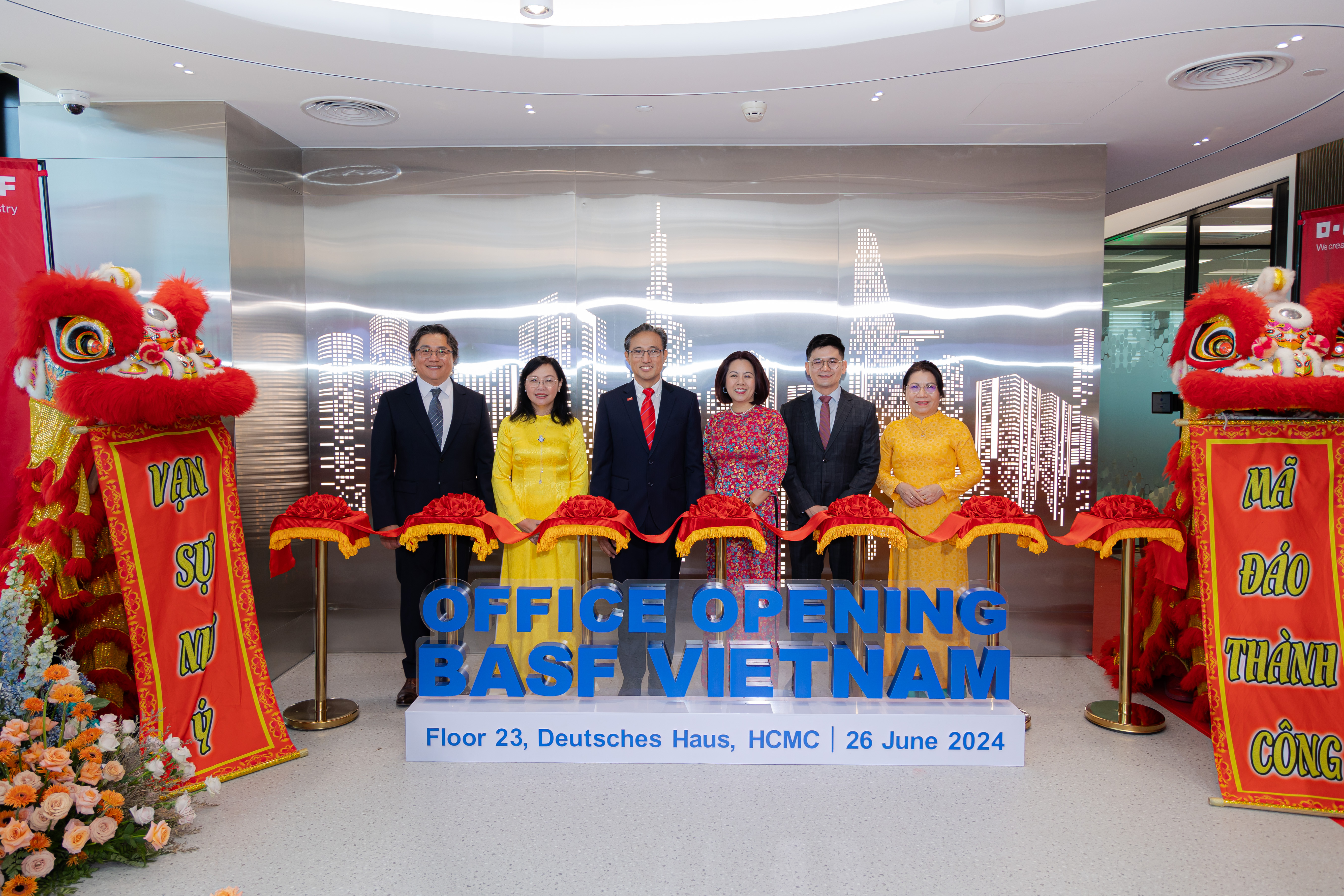Lễ khai trương Văn Phòng mới của BASF Việt Nam