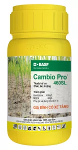 Thuốc cỏ Cambio Pro 460SL - Gia đình cỏ xe tăng